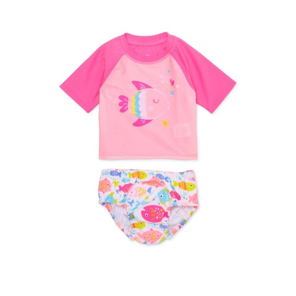 NEW!! Wonder Nation 3-6M Two-Piece Swimsuit